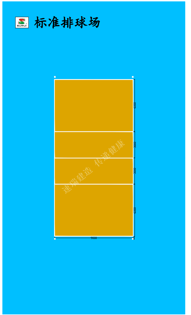 標準排球場