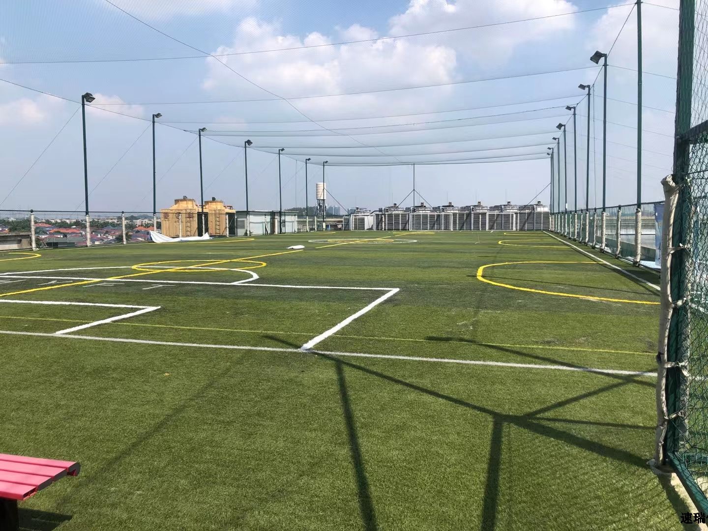 廣州頂樓足球場(chǎng)改造