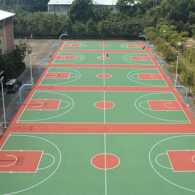 硬地丙烯酸，球場型(圖1)